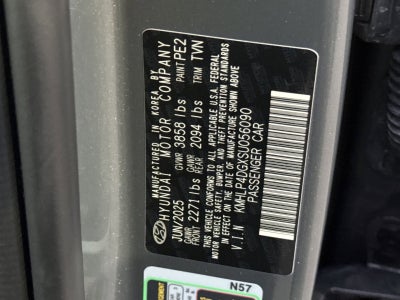 2025 Hyundai ELANTRA Limited