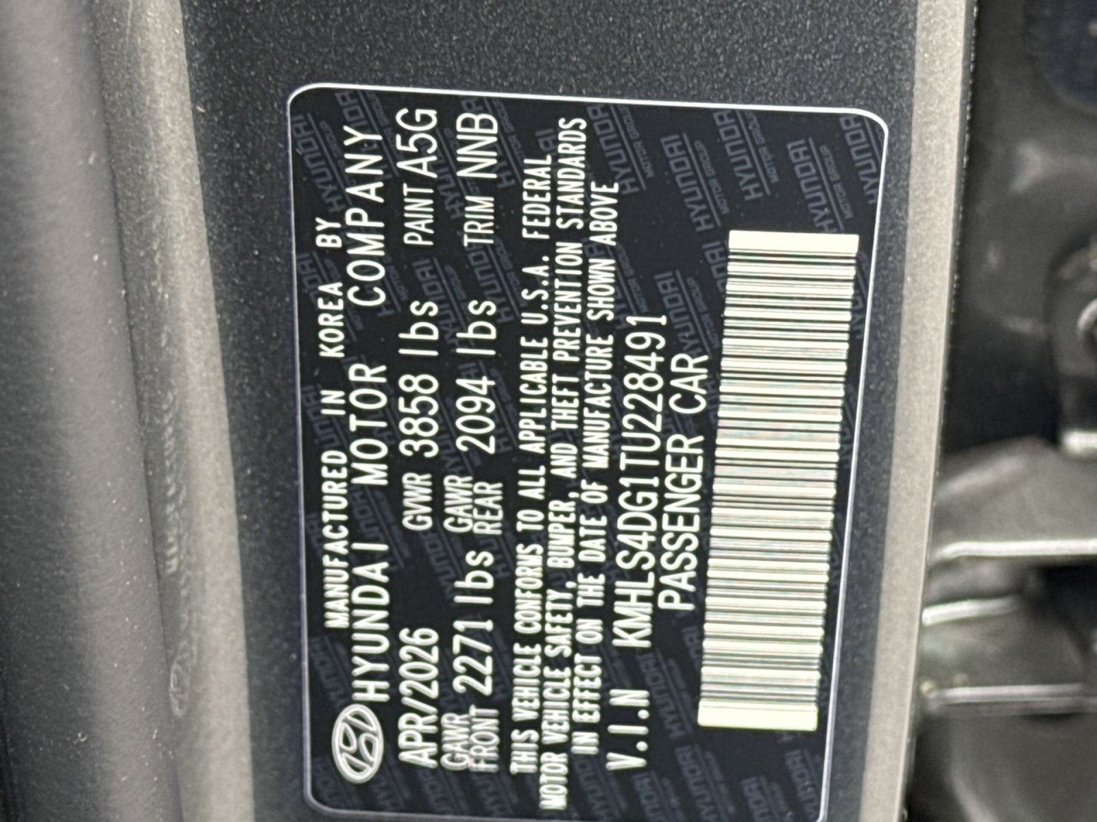2026 Hyundai ELANTRA SEL Sport