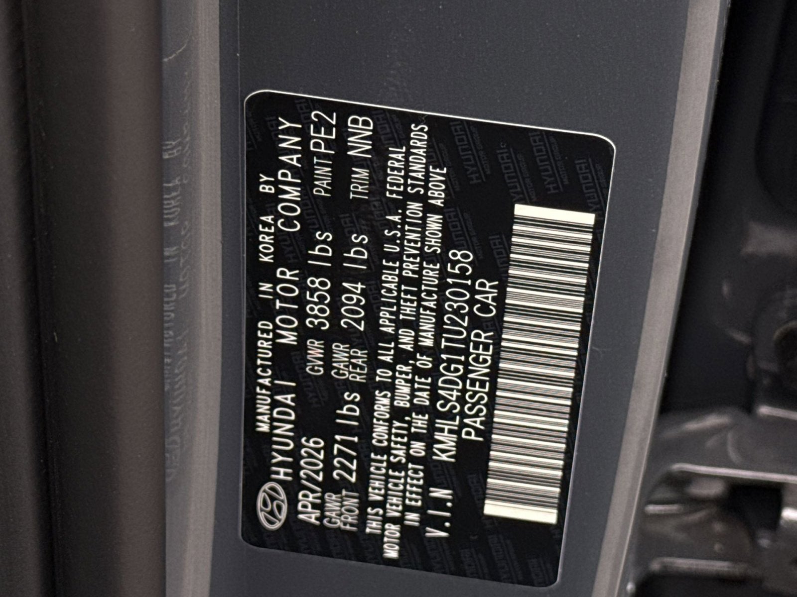 2026 Hyundai ELANTRA SEL Sport
