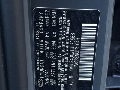 2026 Hyundai ELANTRA SEL Sport