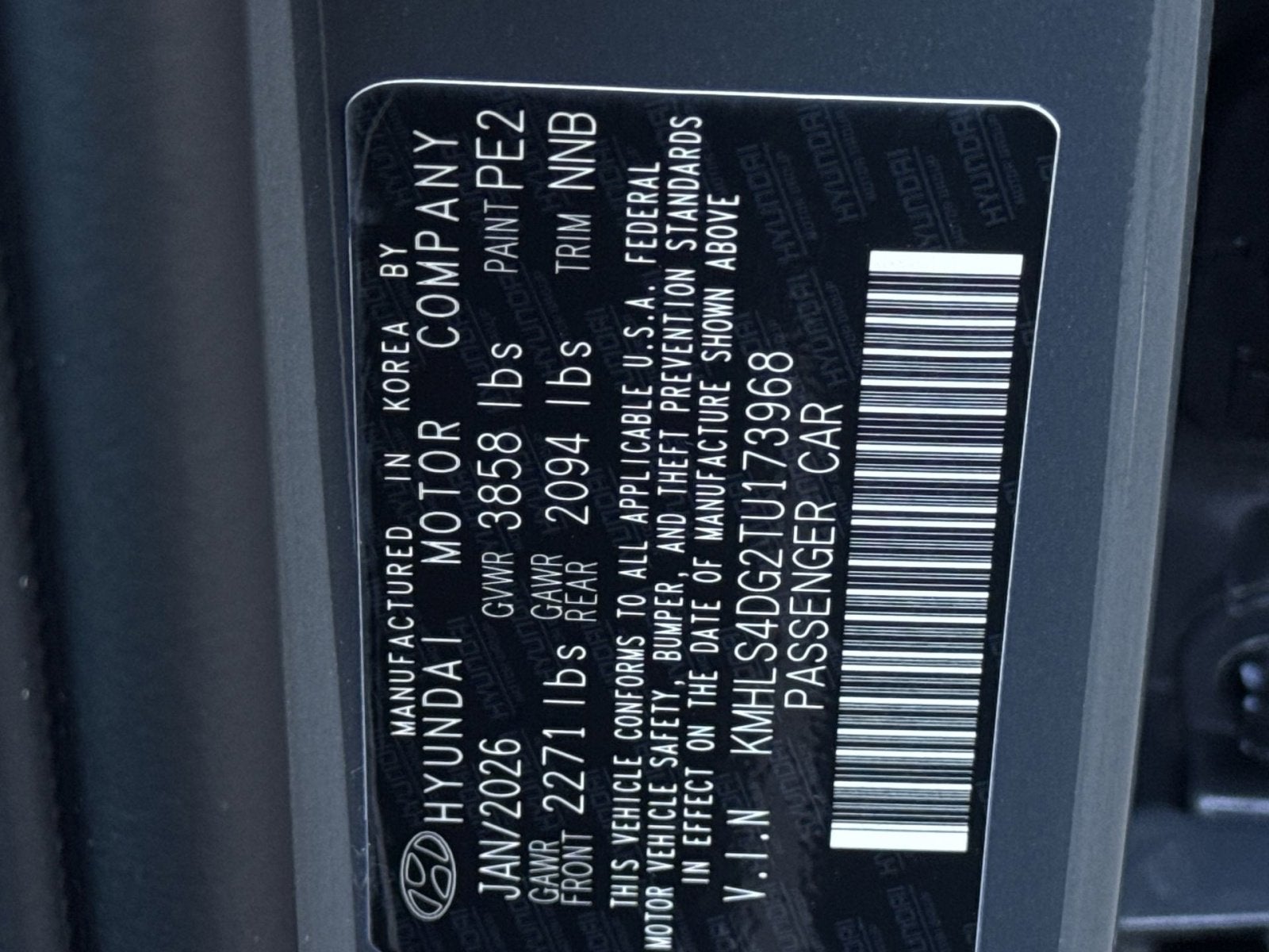 2026 Hyundai ELANTRA SEL Sport