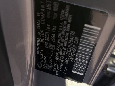 2026 Hyundai ELANTRA SEL Sport