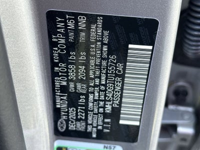 2026 Hyundai ELANTRA SEL Sport