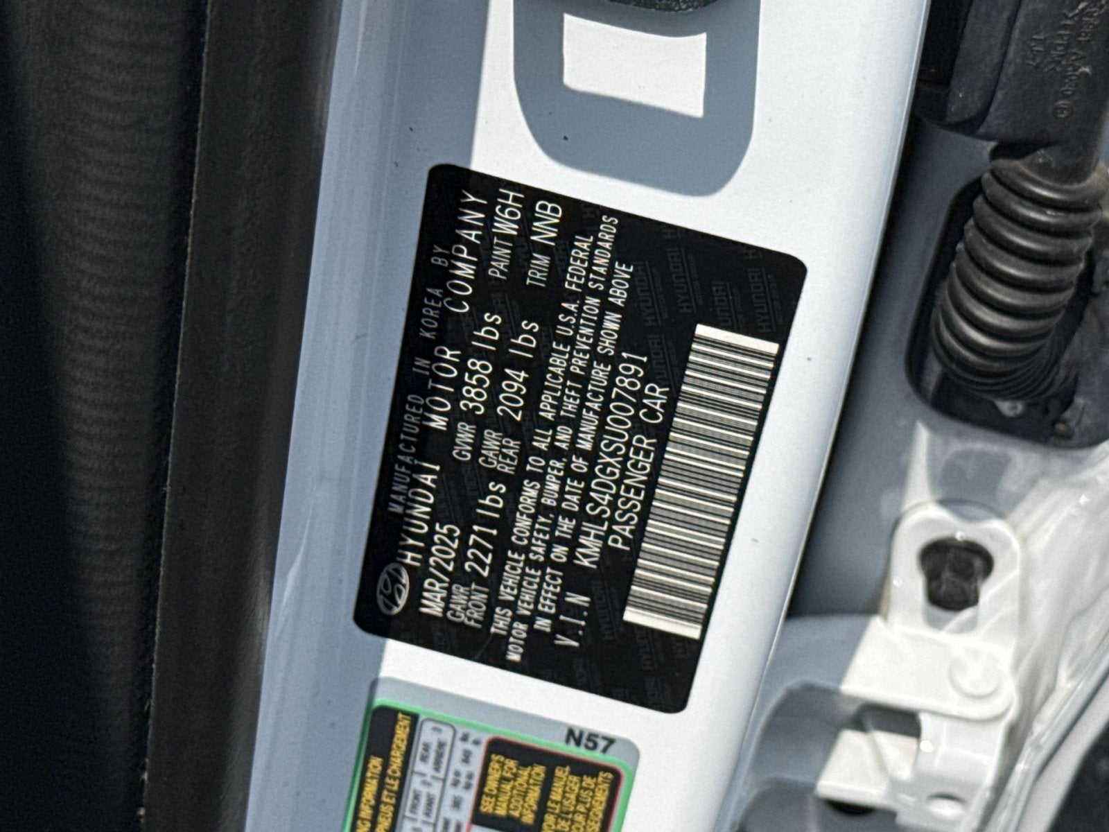 2025 Hyundai ELANTRA SEL Convenience