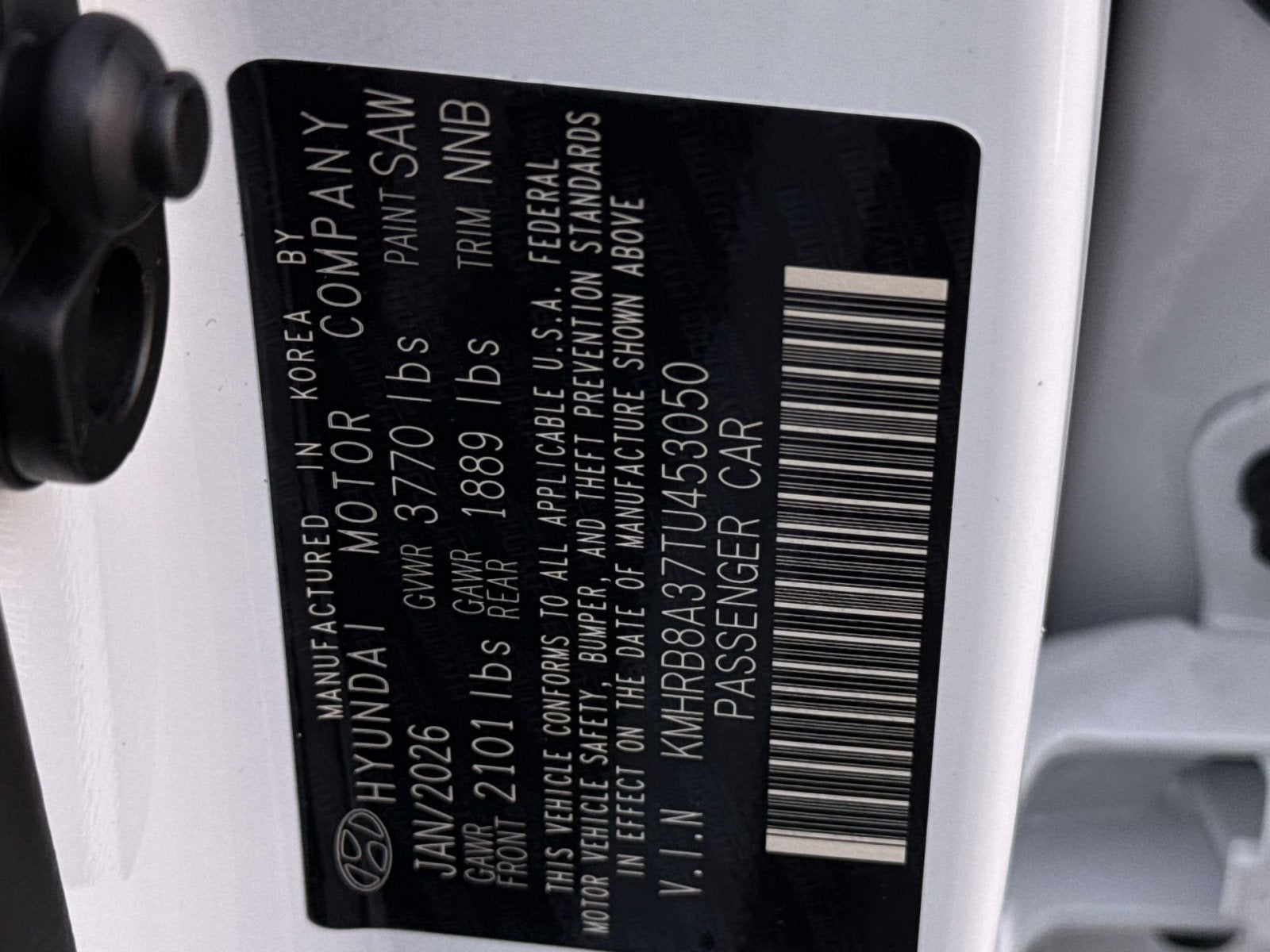 2026 Hyundai VENUE SE