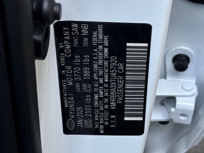 2026 Hyundai VENUE SE