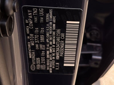 2026 Hyundai VENUE SEL