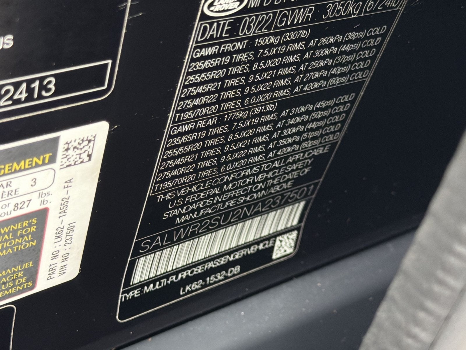 2022 Land Rover Range Rover Sport HSE Silver Edition