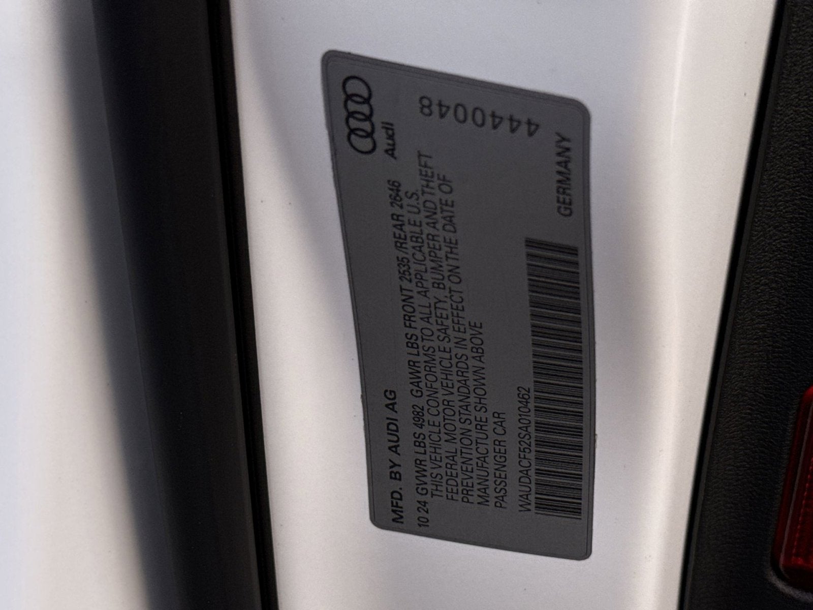 2025 Audi A5 Sportback S line Premium