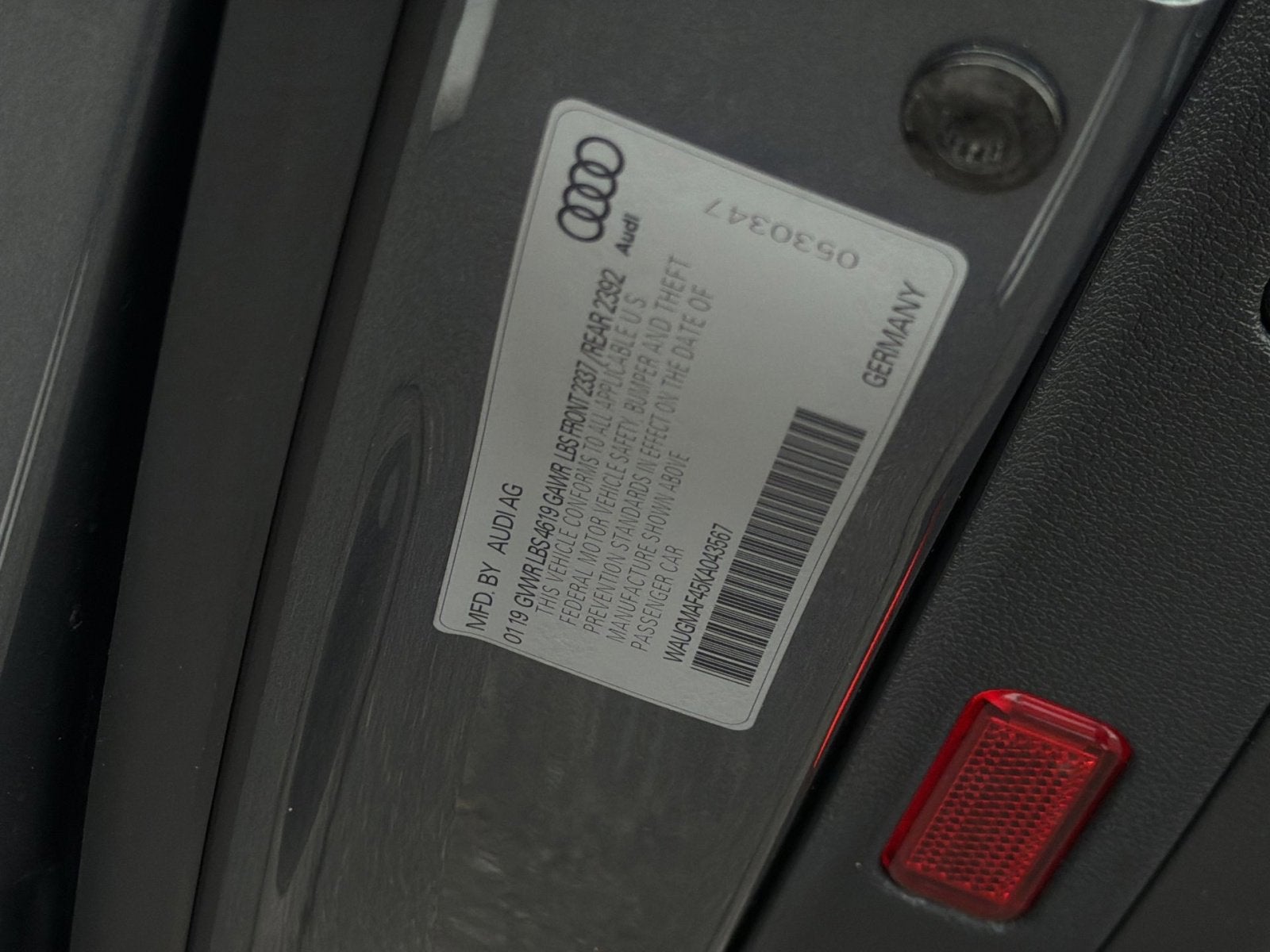 2019 Audi A4 2.0T Premium