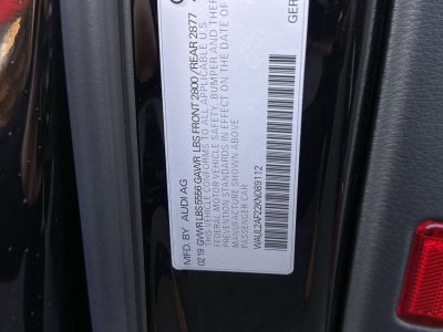 2019 Audi A6 3.0T Premium Plus