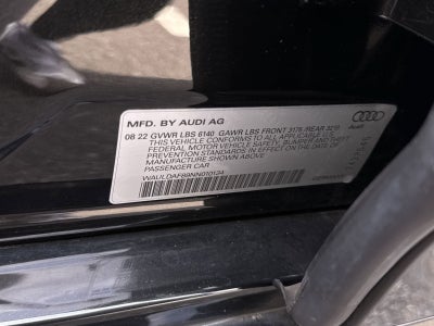 2022 Audi A8 L 55
