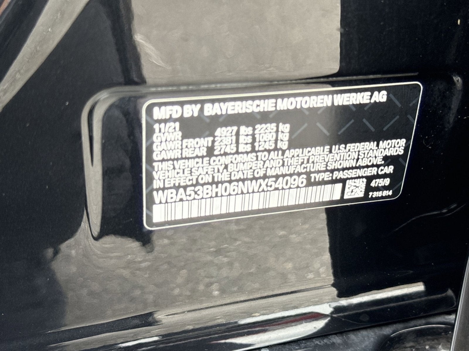 2022 BMW 5 Series 530i