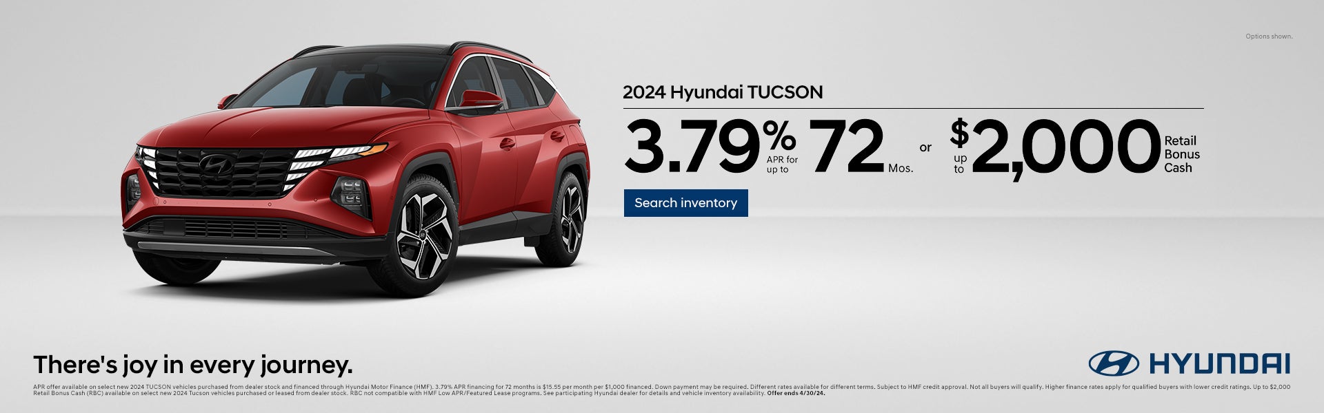 2024 Hyundai Tucson Lease Promo