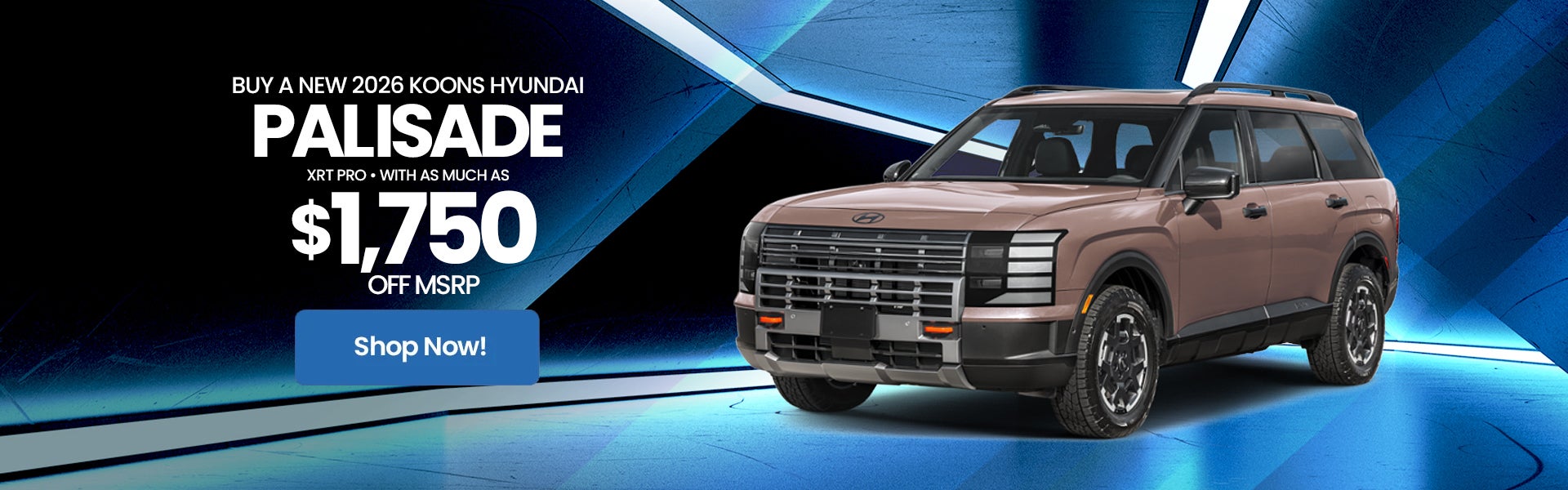 2026 Hyundai Palisade Rebate Offer