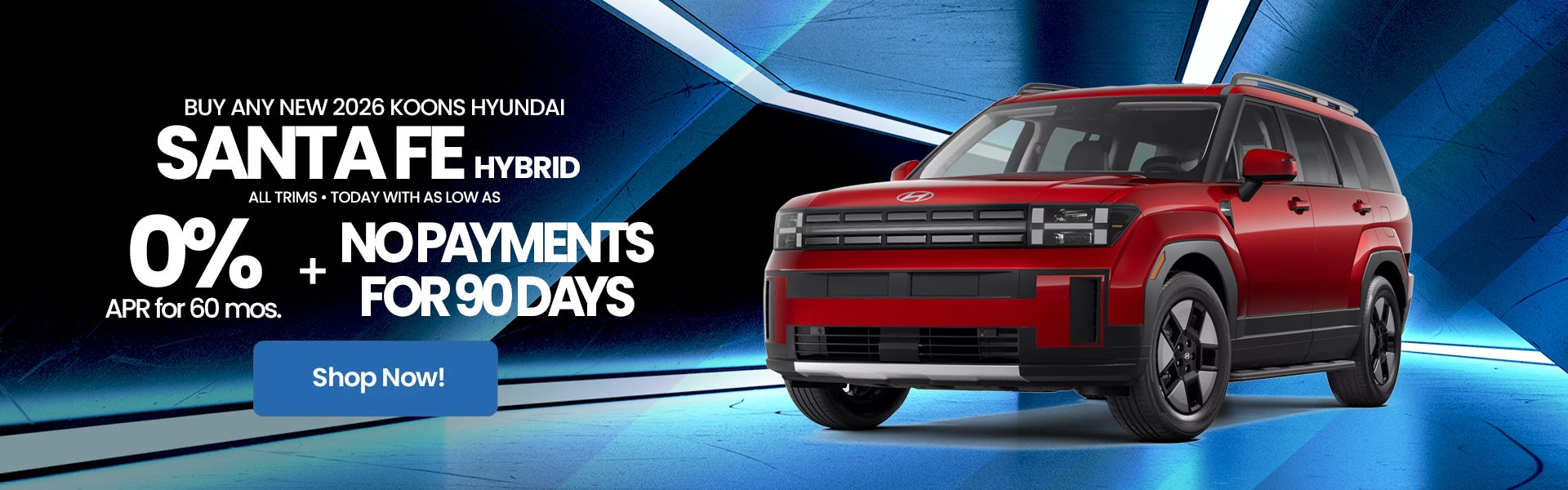 2026 Hyundai Santa Fe Hybrid APR Offer