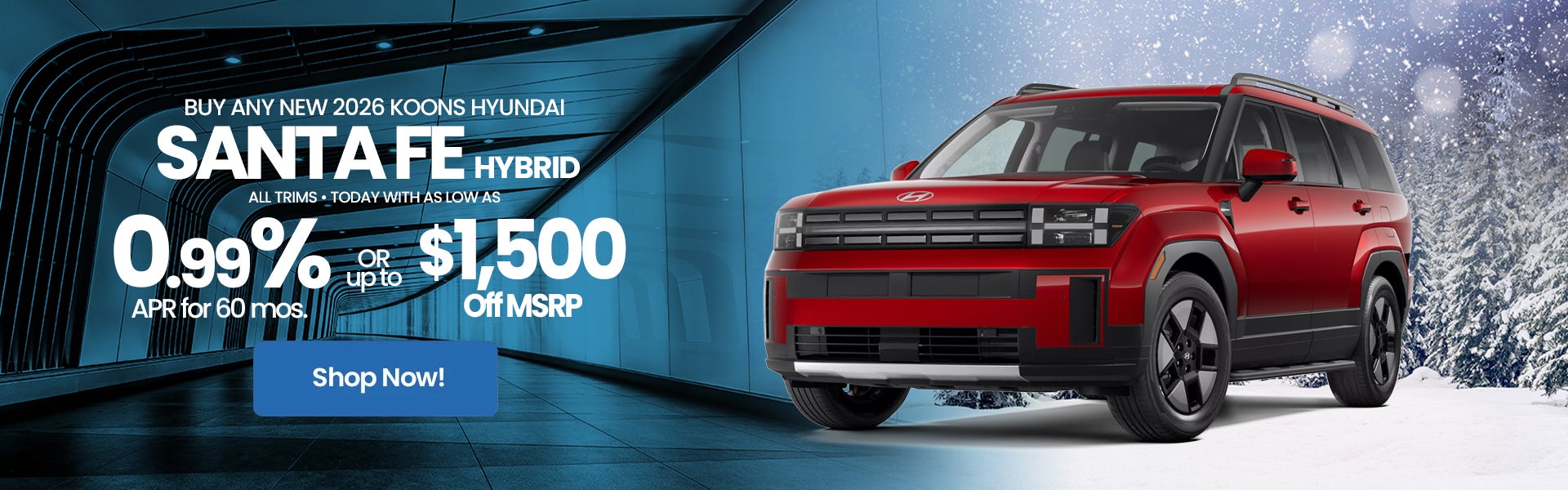 2026 Hyundai Santa Fe Hybrid APR Offer