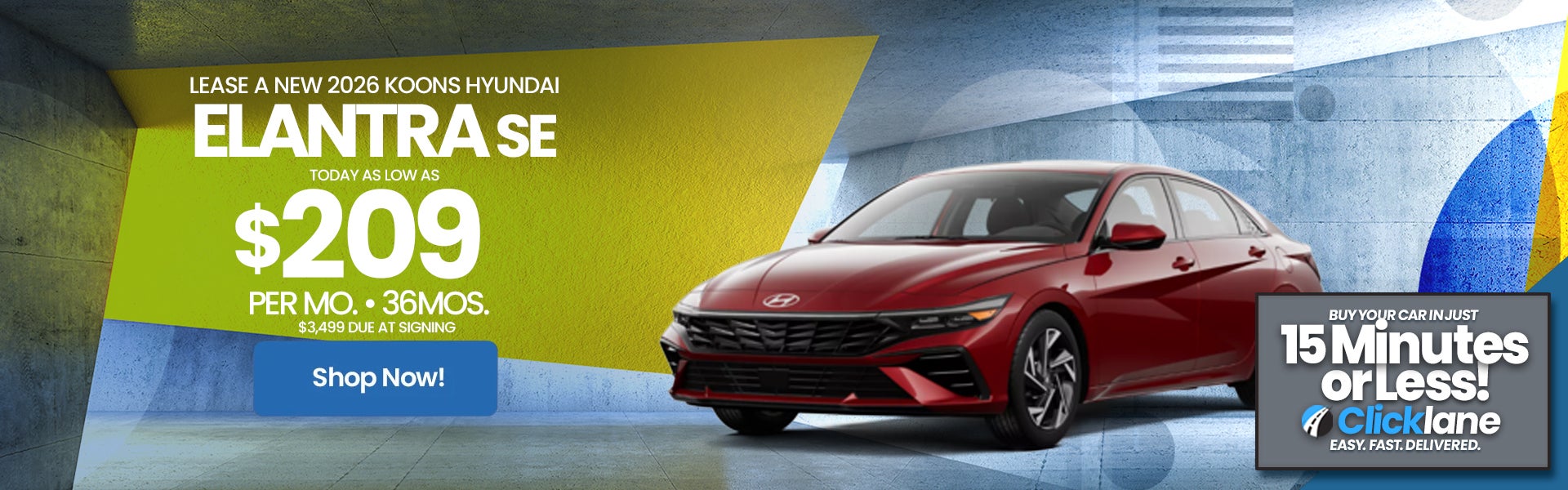 2026 Elantra Lease Offer