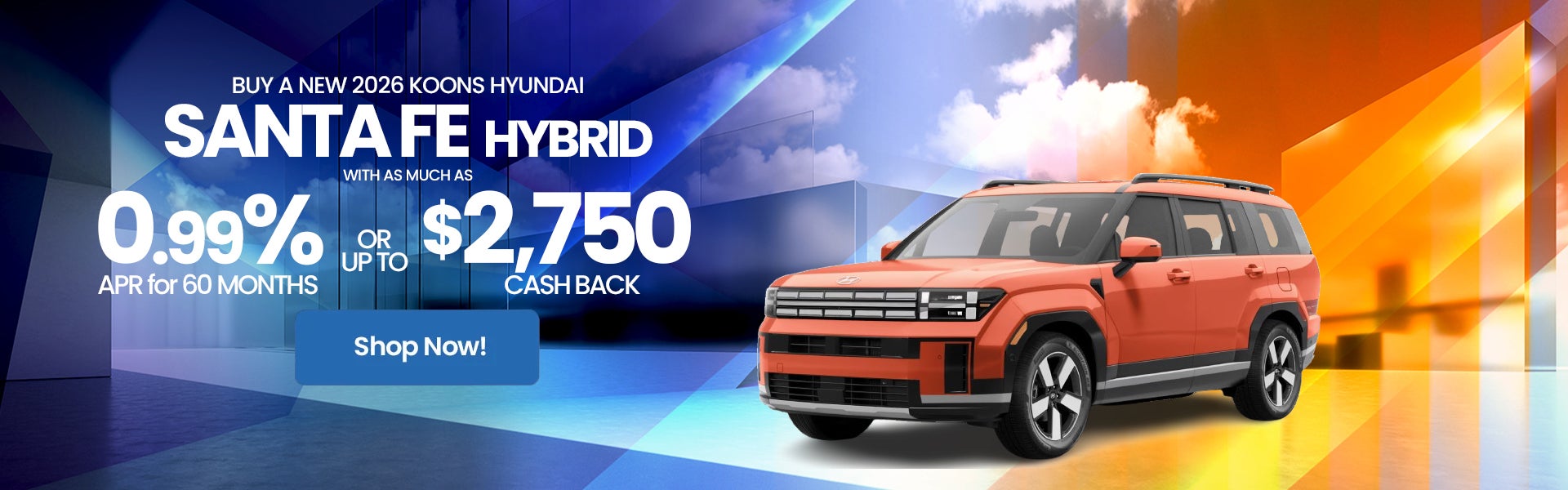 2026 Hyundai Santa Fe Hybrid APR Offer