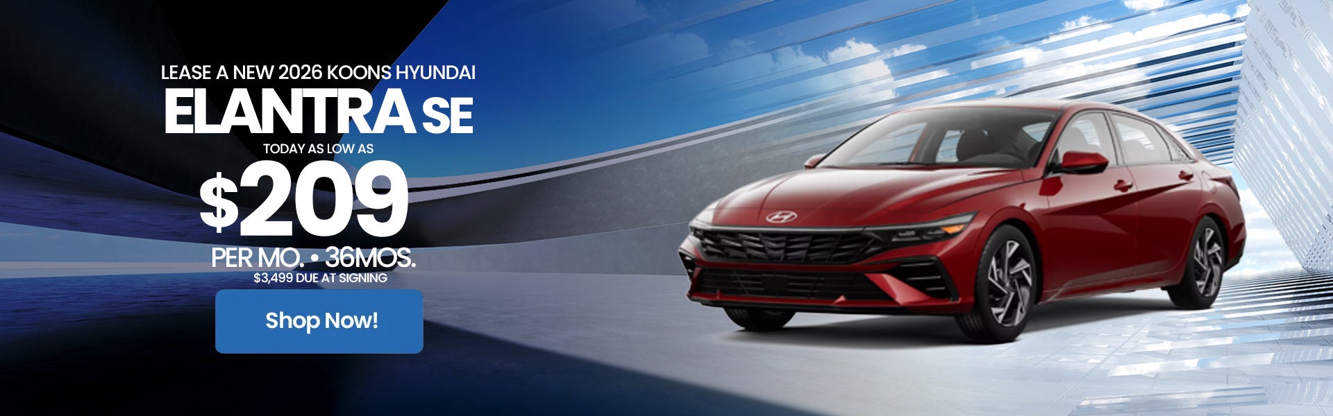 2026 Hyundai Elantra Lease Offer